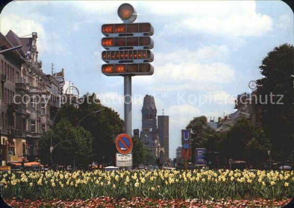 Berlin Kurfürstendamm und Kaiser Wilhelm Gedäc