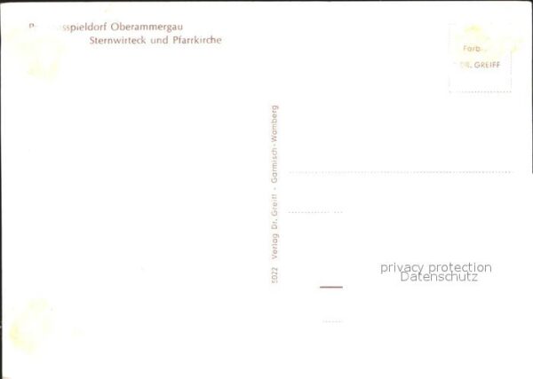 Oberammergau Sternwirteck und Pfarrkirche – Bild 2