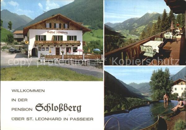 St Leonhard Passeier Pension Schlossberg