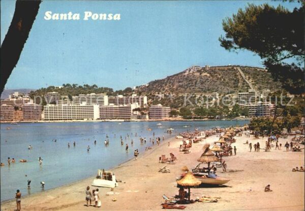 Santa Ponsa Mallorca Islas Baleares Strand