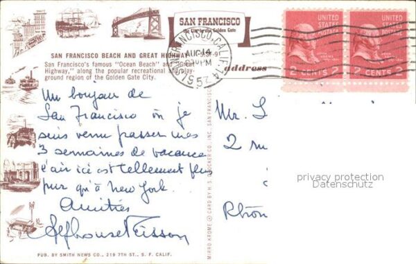 San Francisco California Fliegeraufnahme Strand – Bild 2