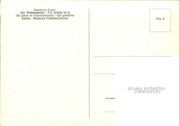 Pfaffenweiler Breisgau Gasthaus Engel – Bild 2