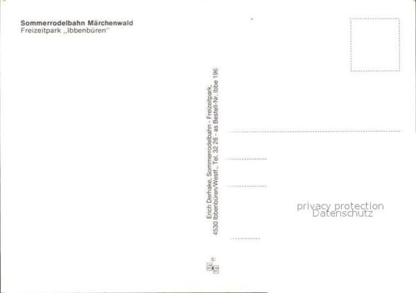 Ibbenbueren Sommerrodelbahn Märchenwald – Bild 2