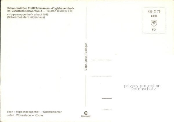 Gutachtal Schwarzwälder Freilichtmuseum Vogtsbaue – Bild 2