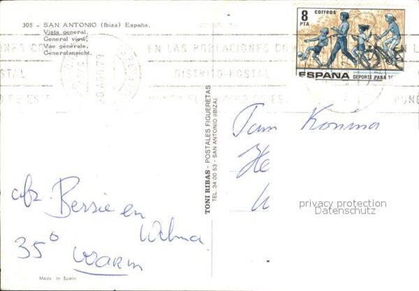 San Antonio Sant Antoni de Portmany Generalansicht – Bild 2