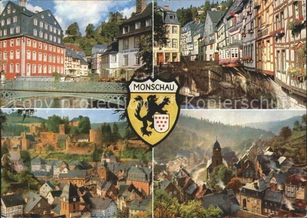 Monschau Stadtansicht