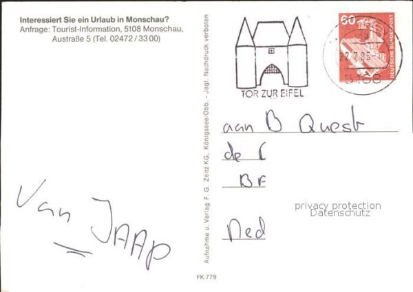 Monschau Stadtansicht – Bild 2