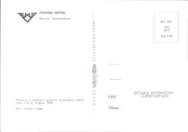 Gottwaldov Tschechien Prazske Metro – Bild 2