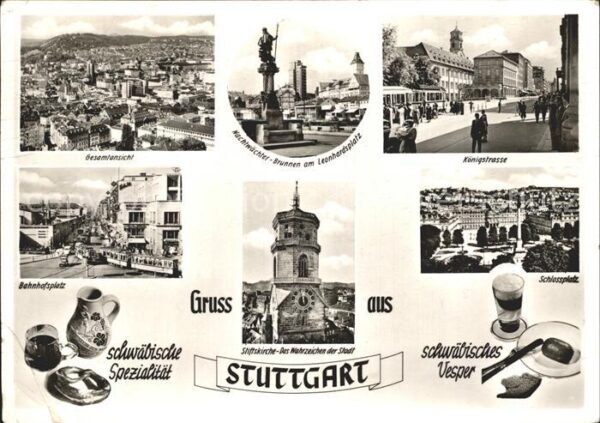Stuttgart Königstrasse Schlossplatz Bahnhofsplatz