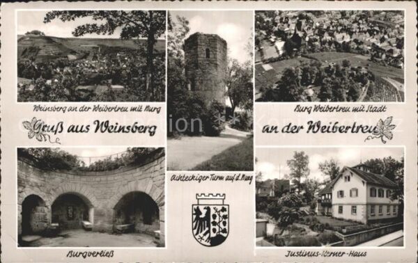 Weinsberg Achteckiger-Turm Burg-Weibertreu