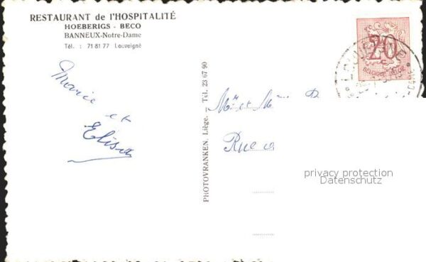 Banneux Restaurant de Hospitalité Chapelle Notr – Bild 2