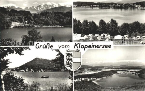 Klopeinersee Fliegeraufnahme Camping