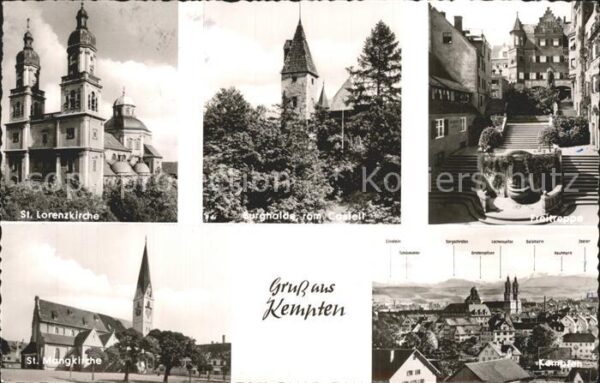 Kempten Allgaeu Kirchen Burghalde