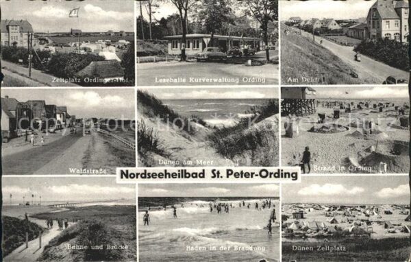St Peter-Ording Kurverwaltung Strand Waldstrasse Campin