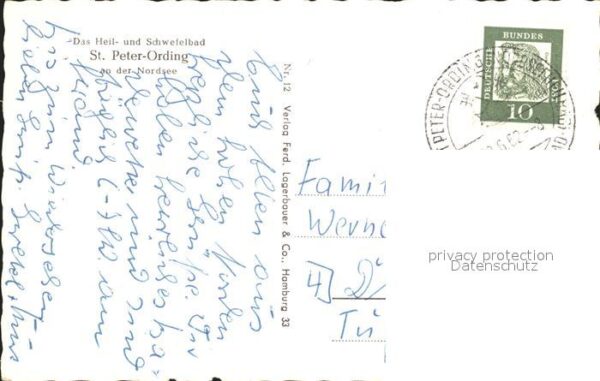 St Peter-Ording Kurverwaltung Strand Waldstrasse Campin – Bild 2