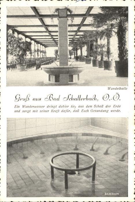 Bad Schallerbach Wandelhalle Baderaum