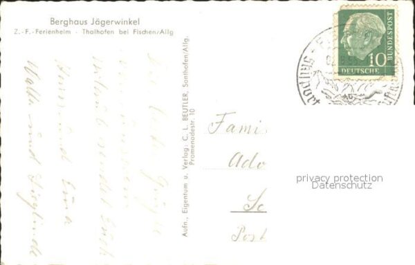 Thalhofen Gennach Berghaus Jägerwinkel – Bild 2