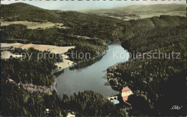 Hoellensteinsee Fliegeraufnahme