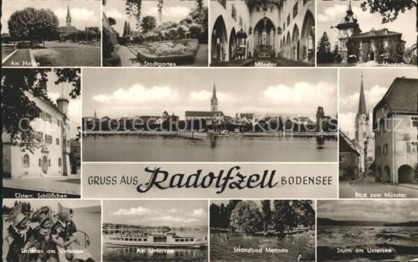 Radolfzell Bodensee Münster Hafen Museum Schlößchen Unterse