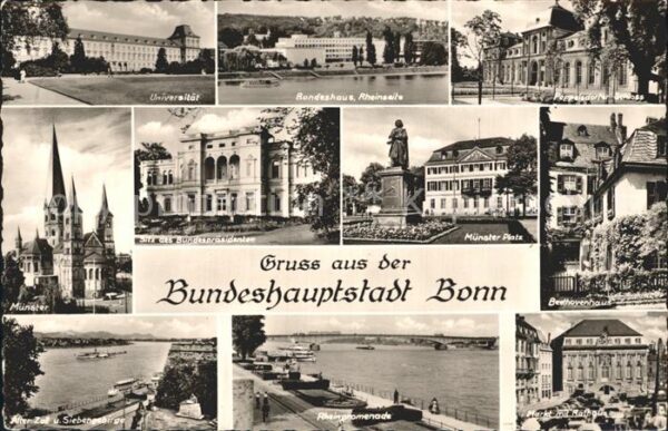 Bonn Rhein Universität Schloss Bundeshaus Münster