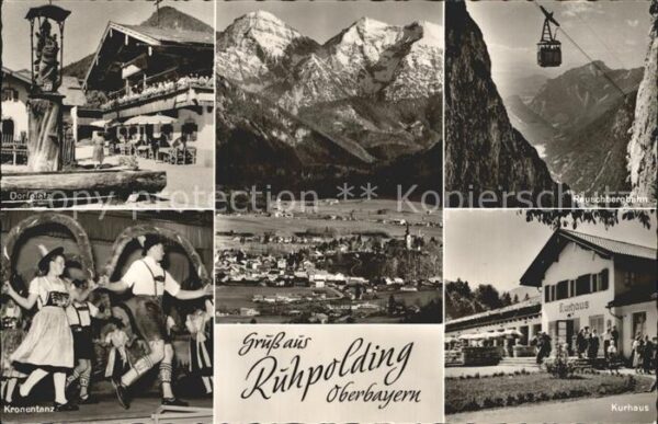 Ruhpolding Rauschbergbahn Kurhaus Kronentanz