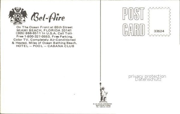 Miami Beach Bel Aire Hotel – Bild 2