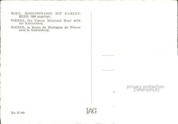 Kahlenberg Wien Wien Höhenstrasse – Bild 2