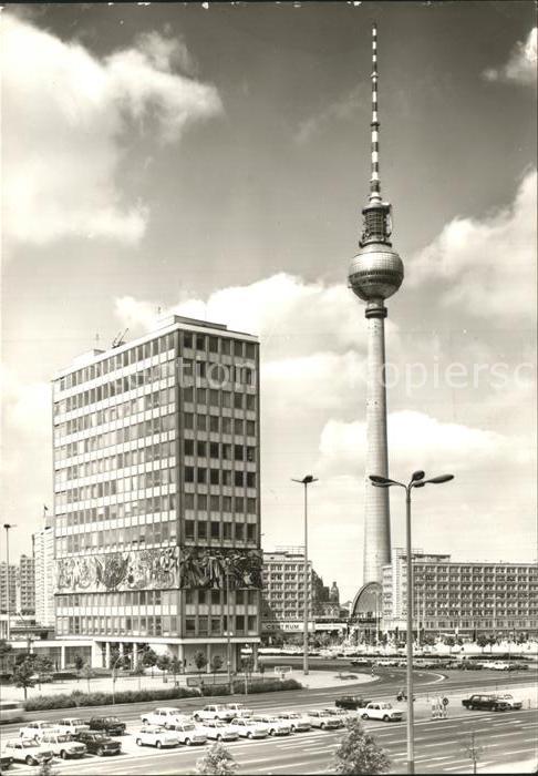 Berlin Haus des Lehrers Fernsehturm