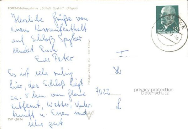 Ruegen Erholungsheim Schloß Spyker – Bild 2