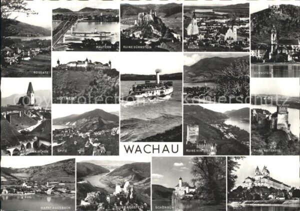 Duernstein Wachau Ruine Rossatz Mautern Krems Gottweig Sp