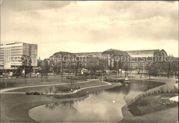 Leipzig Hauptbahnhof und Hotel Stadt Leipzig