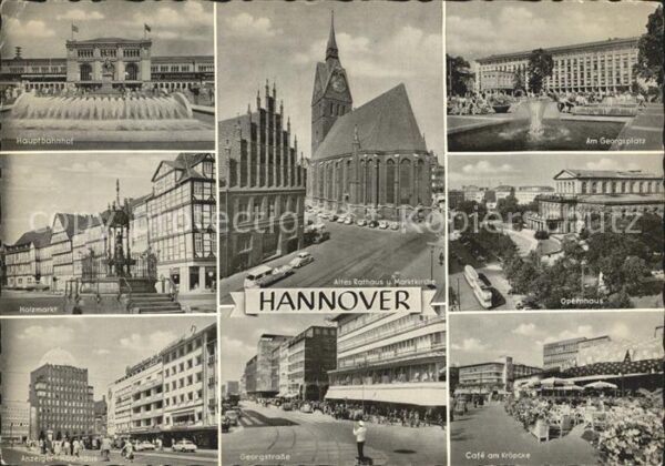 Hannover Holzmarkt Georgsplatz Opernhaus Georgst