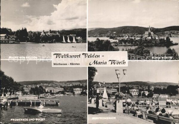 Velden Woerthersee Mari Wörth Kurpromenade