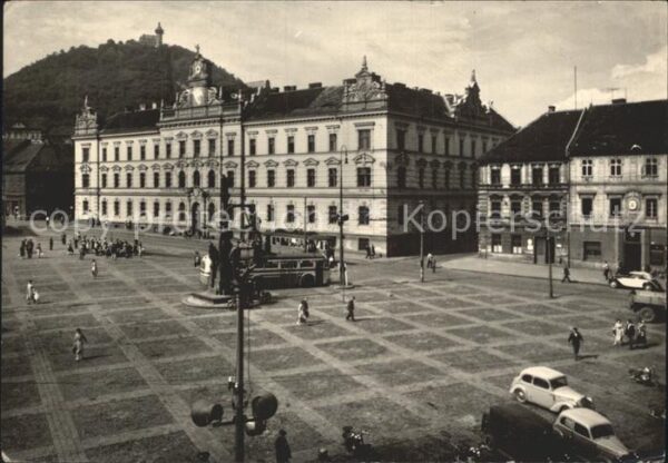 Most Bruex Czechia Gebäude Platz