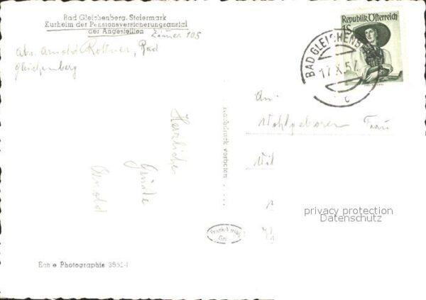 Bad Gleichenberg Kurheim der Pensionsversicherungsanstal – Bild 2