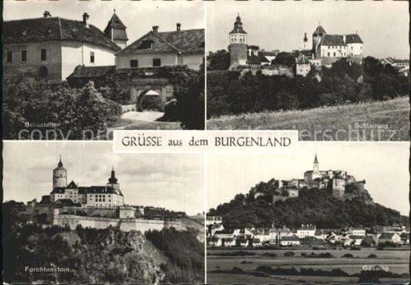 Schlaining Bernstein Forchtenstein Güssing
