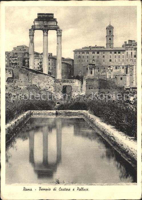 Roma Rom Tempio di Castore e Polluce