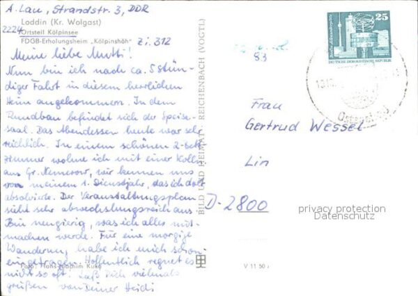Loddin Kölpinsee Erholungsheim Kölpinhöh – Bild 2