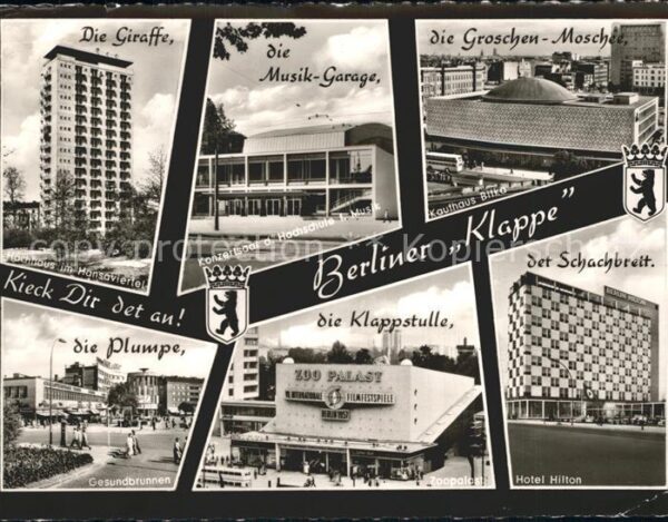 Berlin Hochhaus im Hansaviertel Konzertsaal Ho