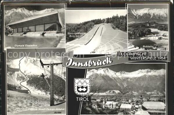 Innsbruck 9. Olympische Winterspiele  Eisstadion
