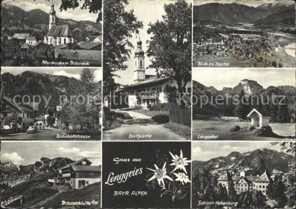 Lenggries Isartal Längental Schlos-Hohenburg Brau