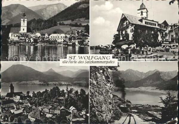St Wolfgang Wolfgangsee Schafberg Weißes Rößl Zinkenbach