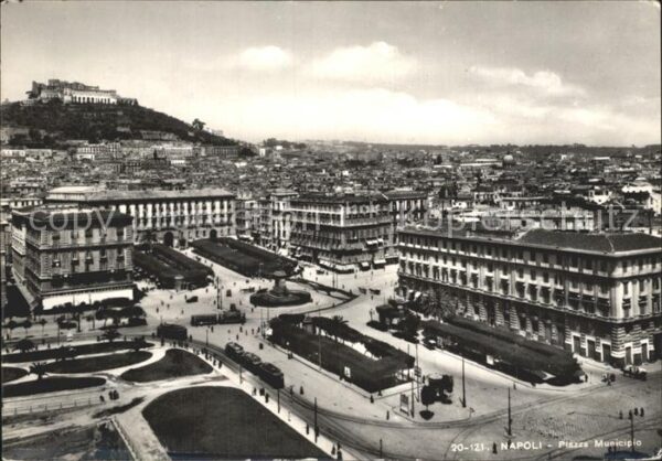 Napoli Neapel Piazza Municipio