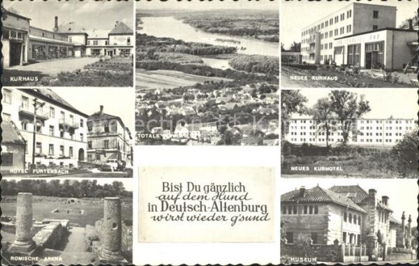Deutsch-Altenburg Bad Kurhaus Hotel Römische Arena Museum