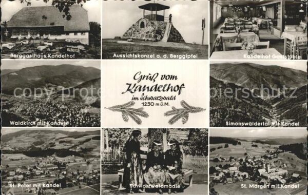 Waldkirch Breisgau Berggasthaus Kandelhof Schwarzwald Simo