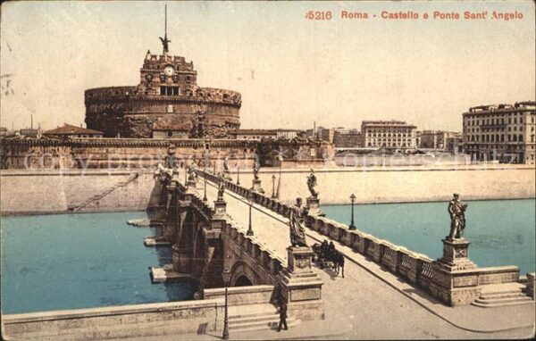 Roma Rom Castello e Ponte Sant Angelo
