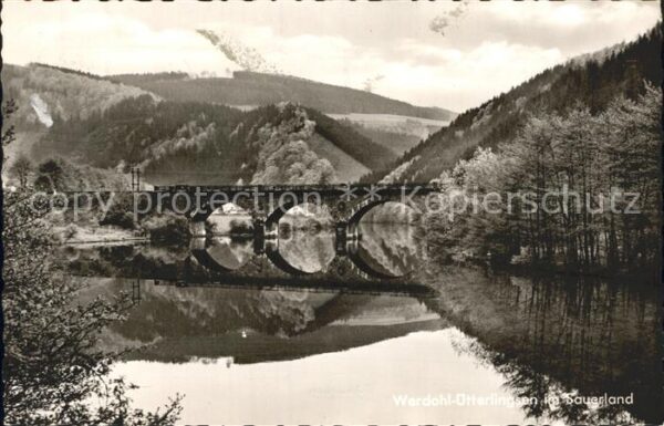 Uetterlingsen Lenne Brücke Sauerland