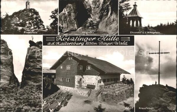Koetzting Kötztinger Hütte Kaitersberg Riedelstei