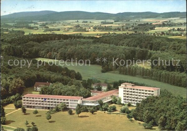 Bad Rothenfelde Sanatorium Teutoburger Wald Fliegeraufn