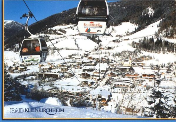 Bad Kleinkirchheim Kaernten Bergbahn Wintersportplatz